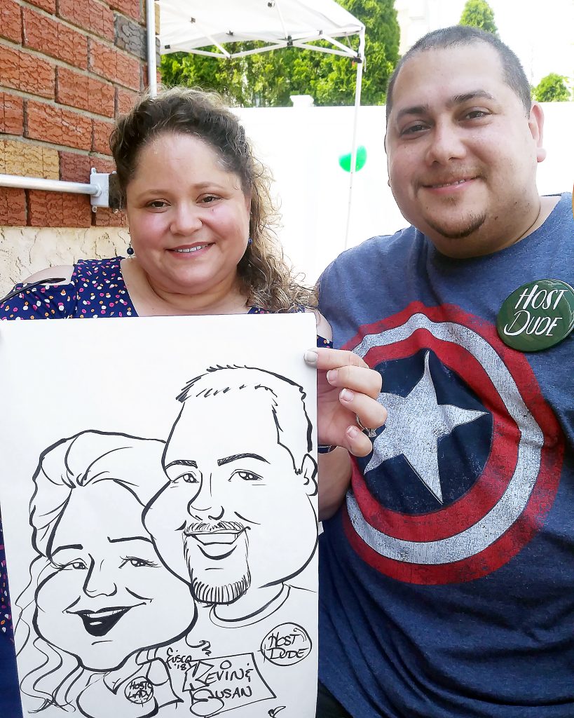 BLOG Caricature samples by NJ party sketch artist